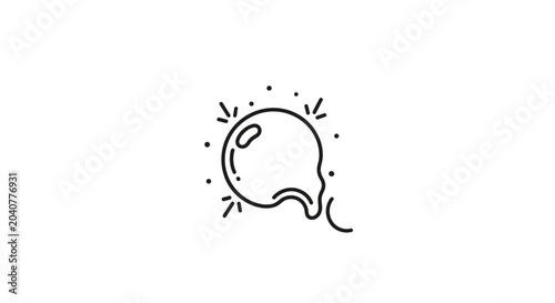Slika na platnu Headache Pain Suffering Illustration.