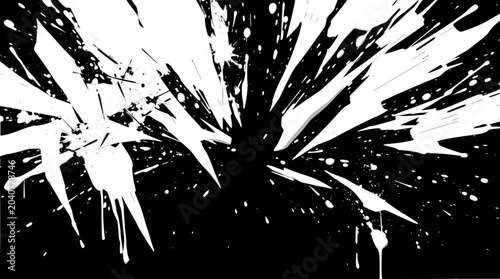 Bild auf Leinwand A solid black background with no recognizable elements, objects, scenes, or text