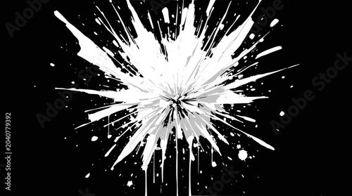 Fotografía Pure solid black background with no visible objects, text, or patterns, displayi