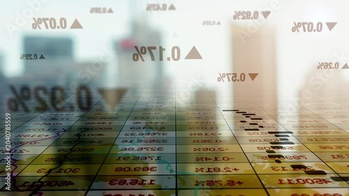 Finance business stock market chart data information background