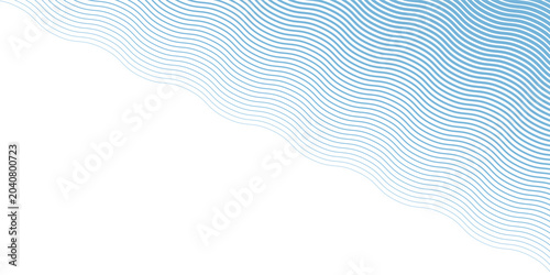 Valokuva Blue wave texture gradient