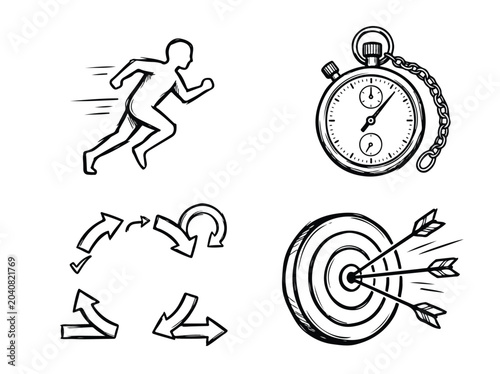 Running Man Hits Target Fast.