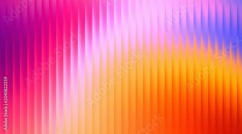 Abstract background with vertical lines in bright pink orange and purple color gradient