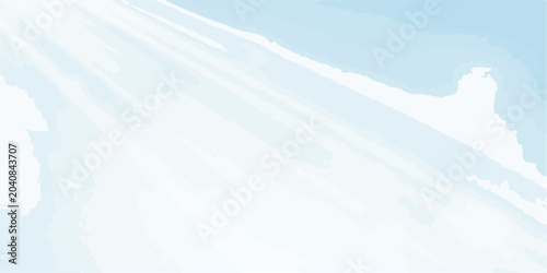 Bild auf Leinwand Bright sun flare effect with diffused light rays on soft blue sky diffused abstr