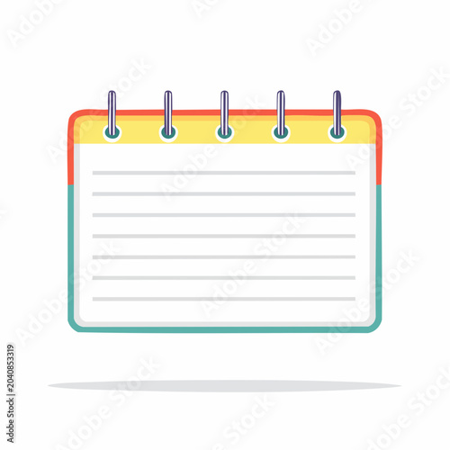 Spiral Notebook with Lined Paper
