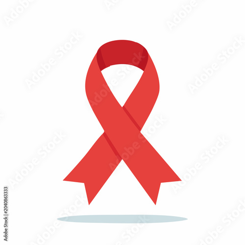 Red Ribbon Symbol