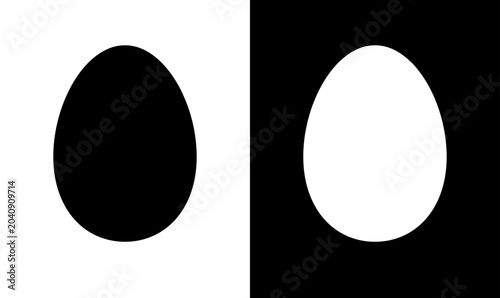 egg silhouette vector illustration, egg black silhouette vector illustration, eggs, egg, silhouette, icon, egg logo design, egg icon design, symbol, illustration, black, white, set, art, bird, birds, 