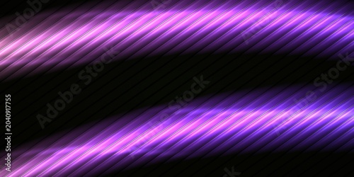 Photos Abstract fluid gradient lines flowing in vibrant purple waves with dynamic light
