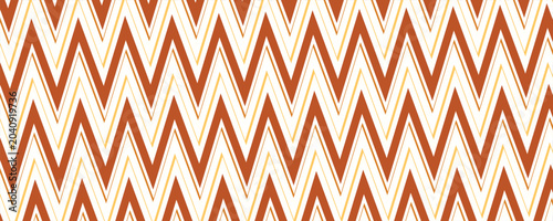 Foto simple abstract lite dark orange brown cream color thin to thick zig zag line pa