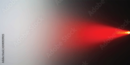 Fotografie Abstract glowing light background with red and blue gradient waves, smooth metal
