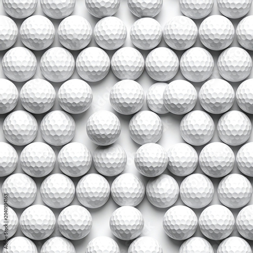 Golf Balls in a Neat Arrangement.