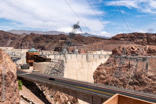 Hoover Dam, Hydroelectric Plant, Nevada, United States