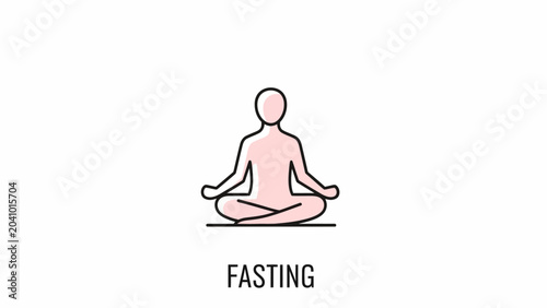 Foto Person meditating in yoga position.