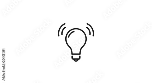 Foto Light Bulb Idea Concept Symbol.