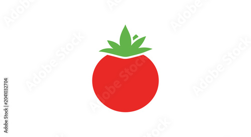 Fresh Red Tomato Vegetable Closeup.