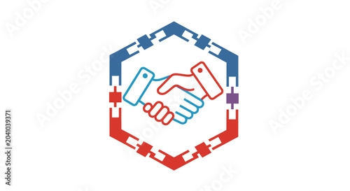 Фотография Handshake Partnership Business Agreement Concept.