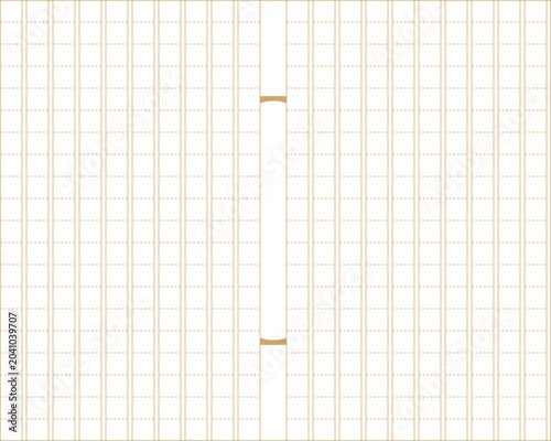 原稿用紙の素材　作文用紙　マス目