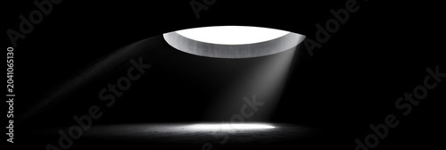 black and white abstract abyss with negative space, minimal monochrome void with deep shadows, dramatic low key abstract darkness background
