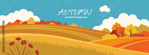 Фотография Autumn aesthetic landscape