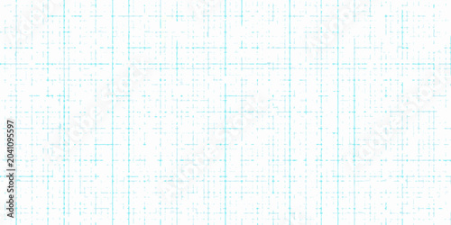 Obraz na plátně Light blue graph paper pattern with grid lines seamless texture