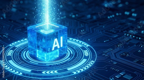 Artificial Intelligence (AI) Core Processing on a Digital Circuit Board