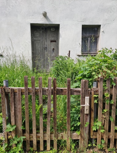 old wooden fence