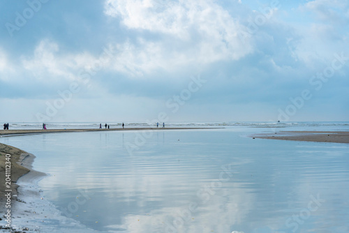 Slika na platnu Beautiful landscape of Inani Beach, located in Cox's Bazar, Bangladesh