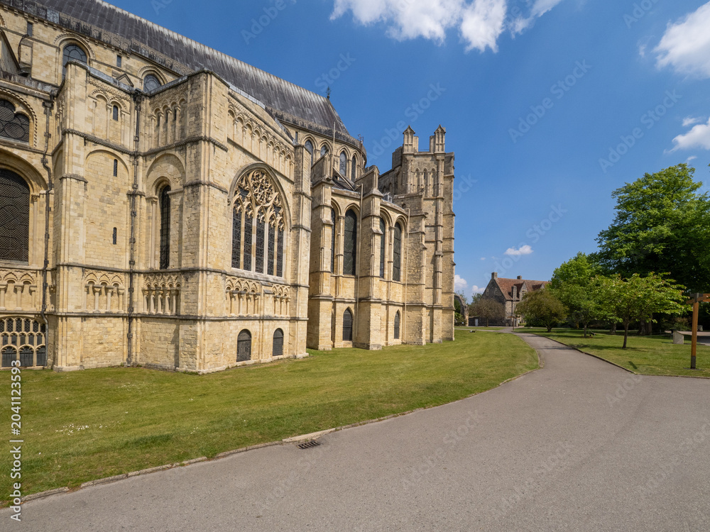 Fototapeta premium The Canterbury Cathedral in Kent England, UK