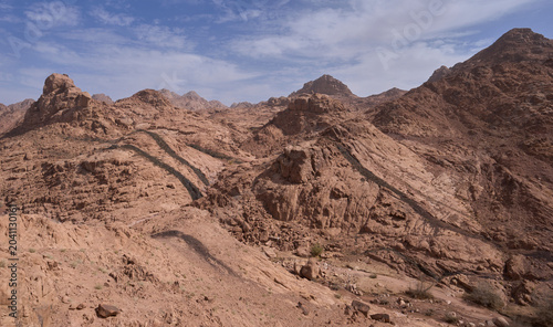 Fotografía Dramatic mountain landscape in national park Saint Katherine Protectorate, Egypt