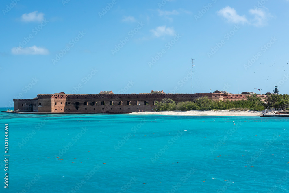 Fototapeta premium Fort jefferson in dry tortugas national park