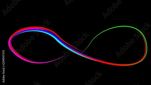 Colorful abstract vector background with flowing wave lines, light motion curves, energy swirl design and modern technology style illustration