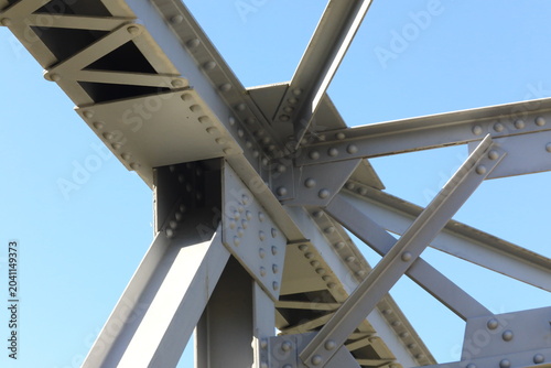 Konstfotografi Bridge Truss