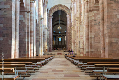 Interior of Speyer Cathedral