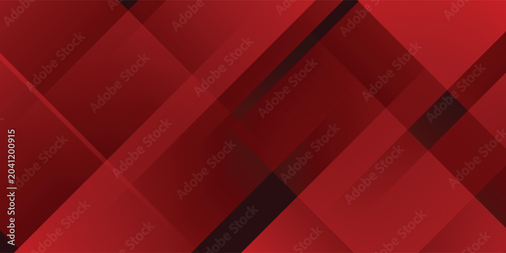 Fototapeta premium Abstract red background with light