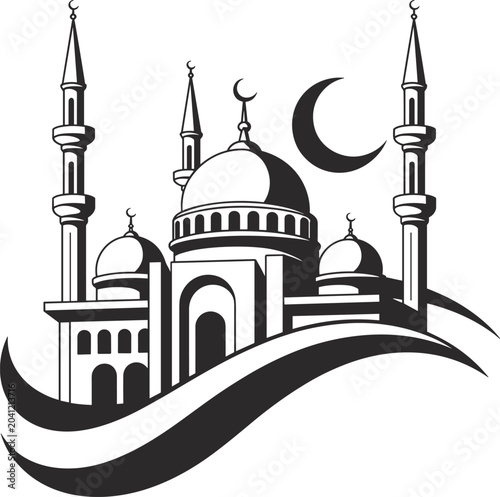 Canvas Print mosque, islam, religion