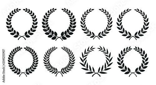 Photos Laurel Wreath, Laurel Wreaths, Vector Laurel Wreath, Black Laurel Wreath, Award