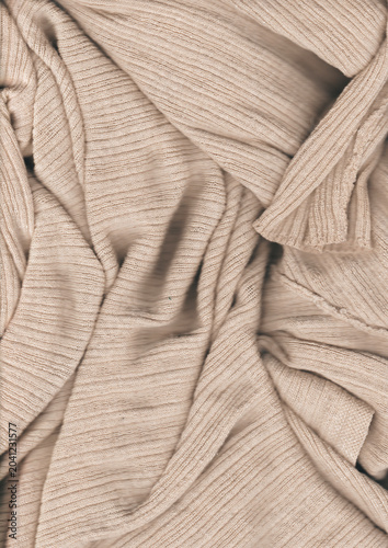 Cream-colored fabric with intricate patterns
