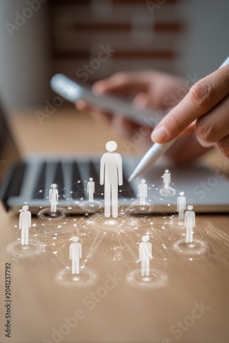 Digital Human Network Connecting People in Business and Technology.