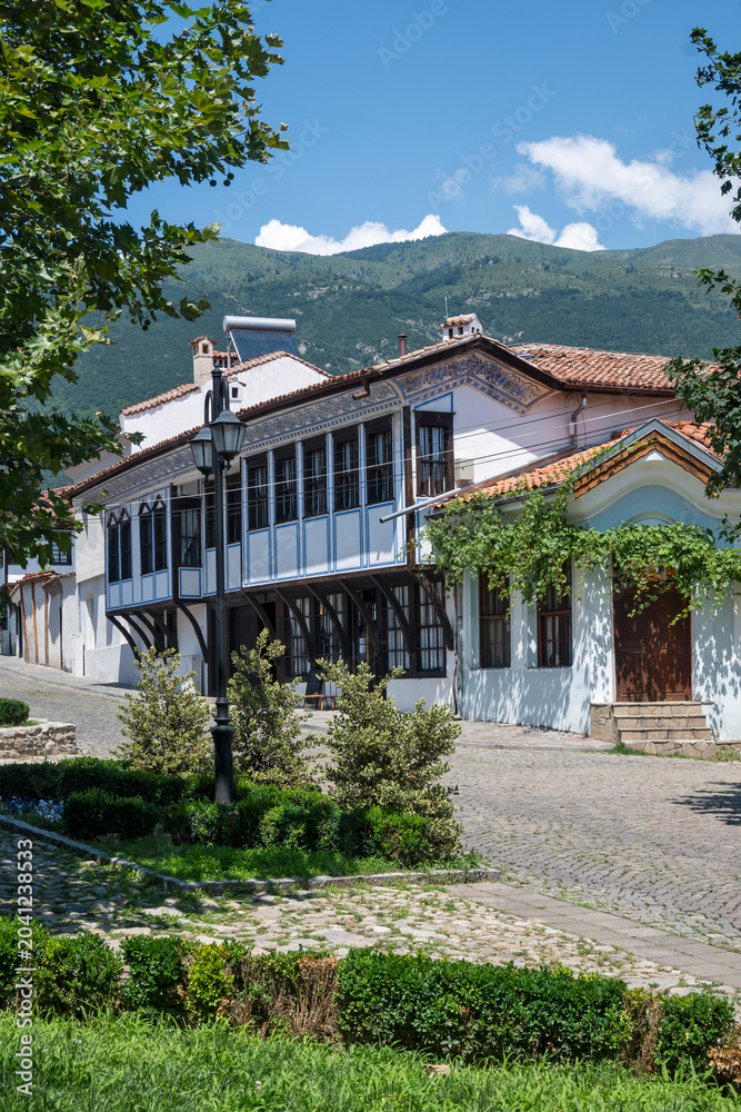 Obraz premium Typical Building at Old town of Karlovo, Bulgaria