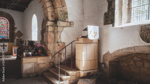 Photos Historic Stone Church Interior, St John the Baptist Church, Edlingham Northumber