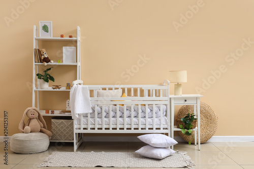 Interior of children's bedr...