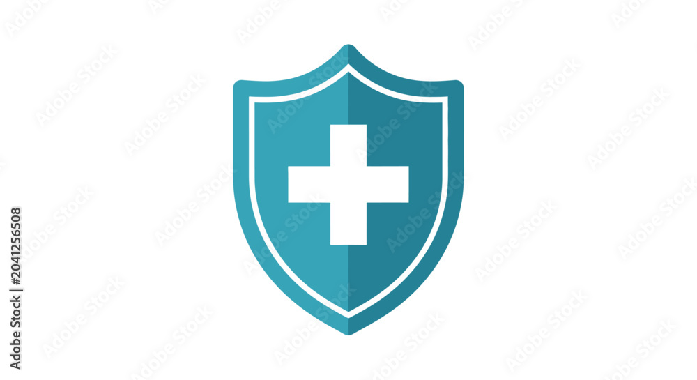 Obraz premium Medical Shield Icon