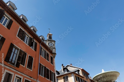 Chambéry Clock Tower: A Striking View of the City’s Iconic Landmark