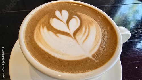 cup of cappuccino