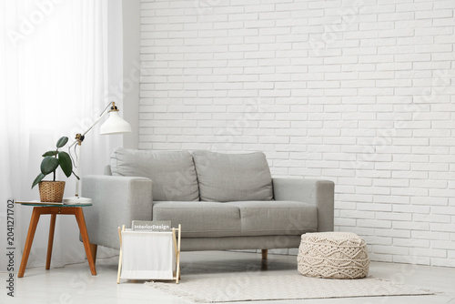 Interior of living room wit...