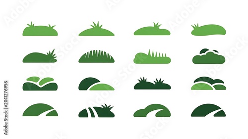 A panoramic landscape photograph captures a serene natural scenery with lush green hills, grasses, and plants.