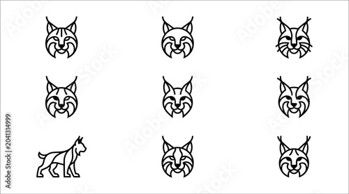 Photos Dog breed illustration with multiple heads.