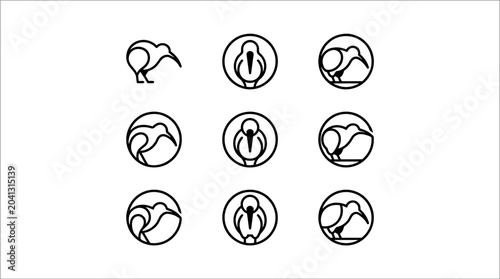Fotografie No Smoking Signs Symbols Icons.
