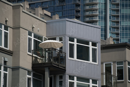 Balcony Oasis in a Dense Seattle Neighborhood