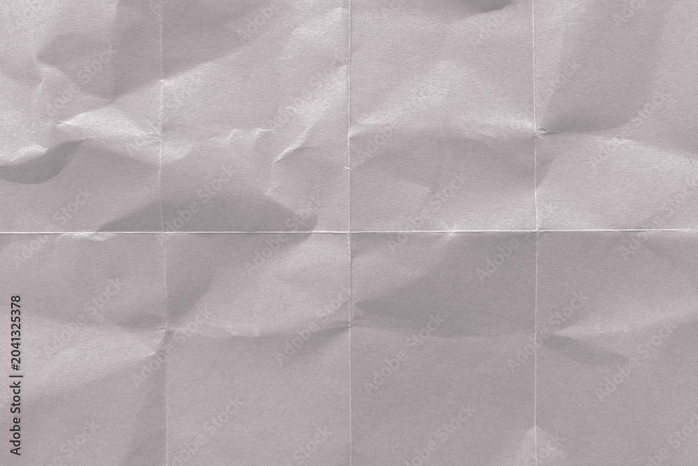 Fototapeta premium Crumpled paper texture background with copy space